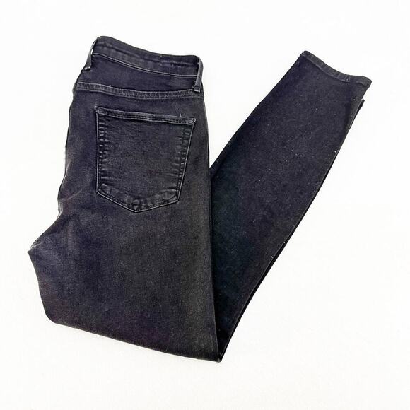 Good American Good Legs Black Denim Jeans GL452C Size 12 / 31 - Picture 7 of 7
